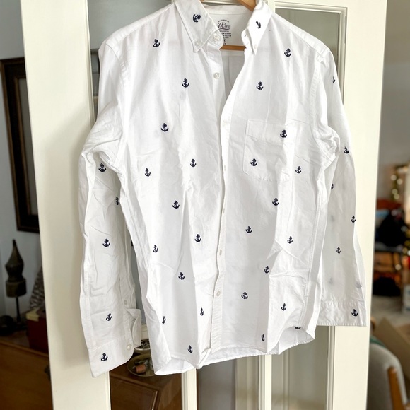 J. Crew L/S lightweight button down - Picture 2 of 4